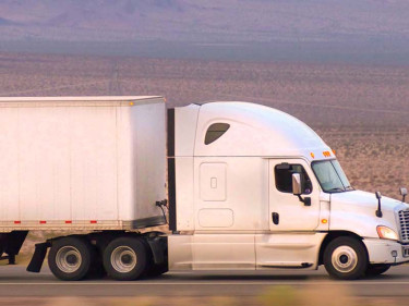 An 18-wheeler on a highway can cause devastating injuries in a crash