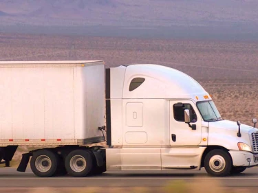 An 18-wheeler on a highway can cause devastating injuries in a crash