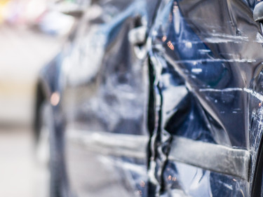 Vehicle with damage