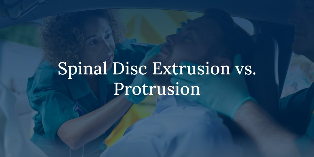 Spinal Disc Extrusion vs. Protrusion
